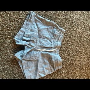 Athletes Blue shorts, size 6